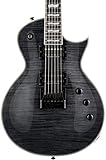 ESP LTD EC-1000FM Evertune Electric Guitar, See Thru Black