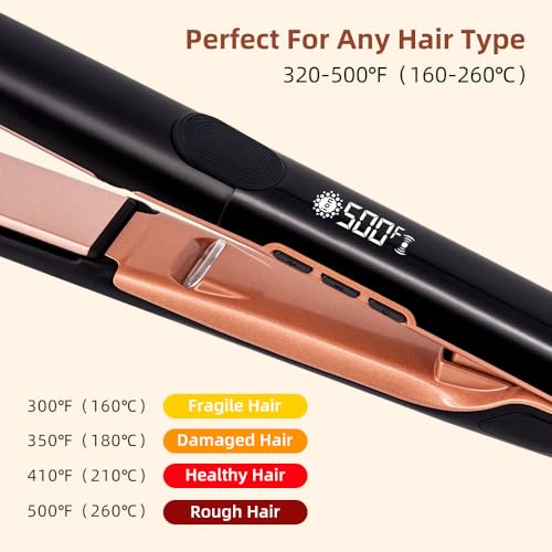 Plancha de pelo profesional con ion negativo y vibración miniatura 5