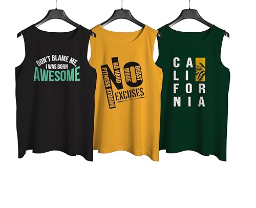 Image of Designer Men Vest Versatile Cotton Sando /Baniyan /Ganji for Boys - Perfect for Gym Workouts, Vacations, and Beaches