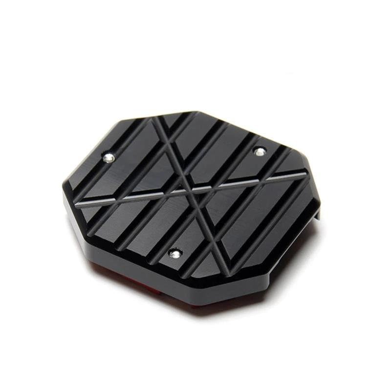 Plaque support béquille moto CB 500X noir extension élargisseur - 2
