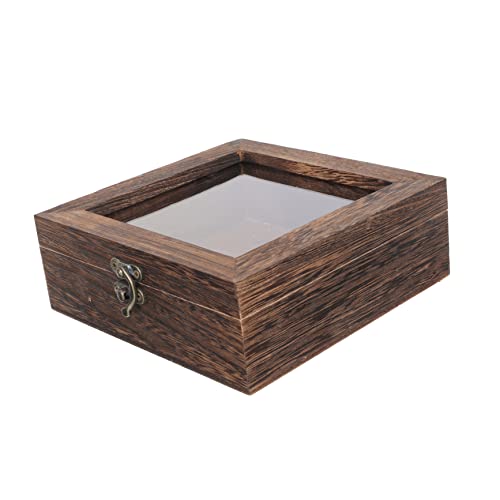 COSMEVIVI Box Butterfly Specimen Box Jewelry Organizer Tray Fragrance Holder Specimen Case Sample Case Jewelery Organizer Clear Display Case Specimen Display Case Display Cabinet Lid Acrylic