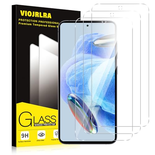 Viojrlra 3 Stück Panzerglas für Redmi Note 12 Pro