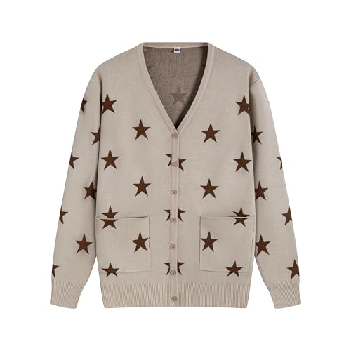 Image of TASAMO Women's Lightweight Button Down Cardigan Sweaters Long Sleeve Classic V Neck Knit Soft Shrugs with Pocket