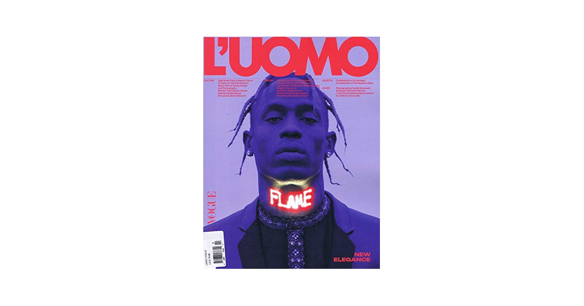 L'UOMO VOGUE 洋雑誌 ファッション雑誌 ④ L'UOMO VOGUE Magazine April 1985 LOWELL NORTH Vintage Men's