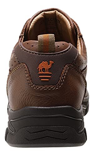 CAMEL CROWN Men Casual Shoes Loafers Comfortable Walking Shoes Oxford for Work Dress Travel-Lace up3