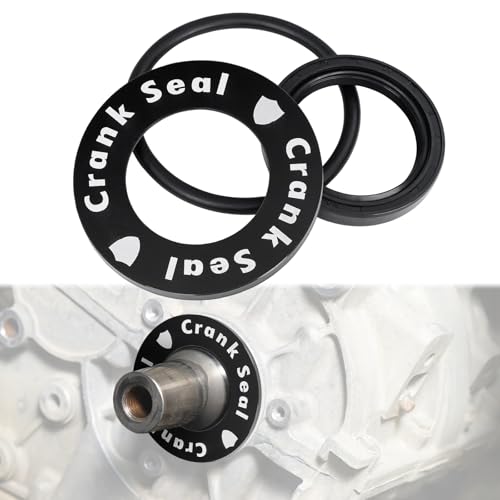 Gobuywell Upgrade Aluminum Crankshaft Oil Seal Ring Cover Crank Seal Ring Cover Crankshaft Seal Cover Kit Replacement for Polaris RZR 900/1000/Turbo Ranger 900/1000 General 1000 ProStar 900/1000