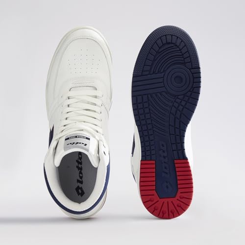 Image of Lotto Men Hoop Star Citta High Sneakers