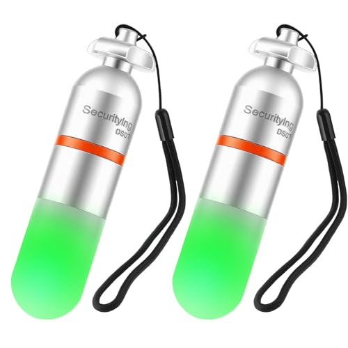 Stroboscope de plongée SecurityIng pour vos explorations nocturnes en mer lot de 2