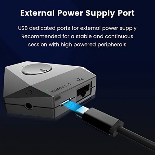 Para Adaptador de Teclado e Mouse PS5, Para Adaptador Beloader Pro Com Som de 3,5 Mm, Assistência Ma