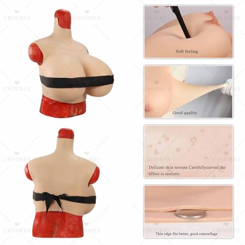 Pecho Copa Z enorme silicona formas de pecho drag queen cosplay transgénero 3