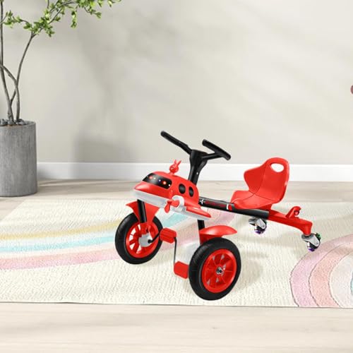 kowaku Elektrisches Drifting Go Kart Drifting Car Scooter für Kinder Elektrik Go Kart für ab 6 Jahren, Rot – Bild 6