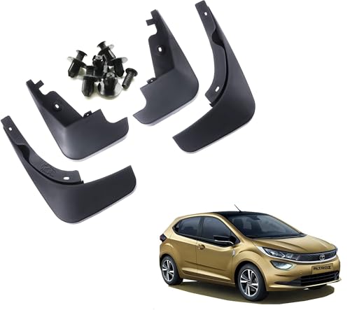 Image of WolkomHome Mud Flap Compatible with Altroz - Durable Splash Guards for Car Exterior Protection