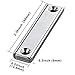 LOVIMAG Neodymium Rectangular Pot Magnets-80lbs Pulling Force-60x13.5x5mm 60 Packs with Countersunk Hole and Matching Screws, Strong Industrial Strength Rare Earth Magnets for Mounting, Home Etc