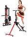 YOLEO Steppers for Exercise Workout, Adjustable Stair Stepper with 3 Workout Modes,Folding Cardio Stair Master with Ski Simulation Mode & Oversized Pedal,90% Pre-Assembled Stair Climber with Handlebar