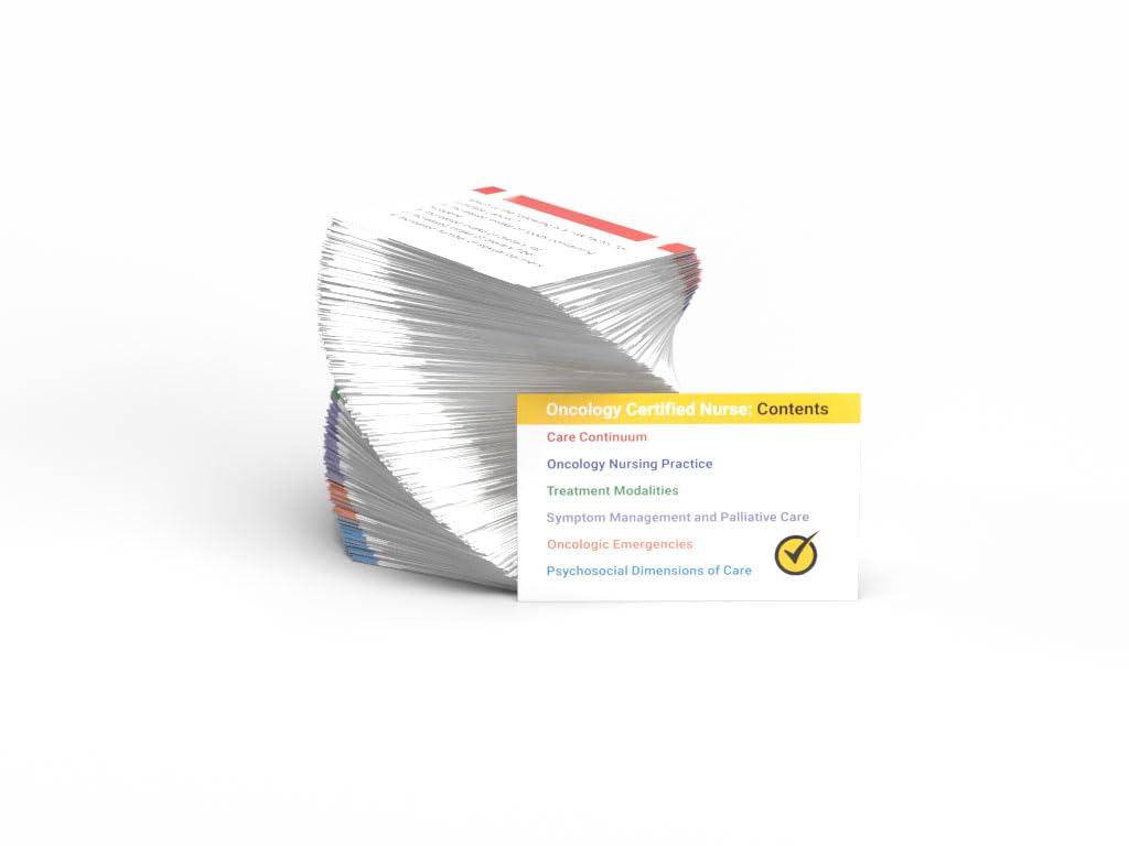 OCN Practice Questions Study Cards: OCN Certification Review 2026-2027 for the Oncology Certified Nurse Exam [Full Color Cards]