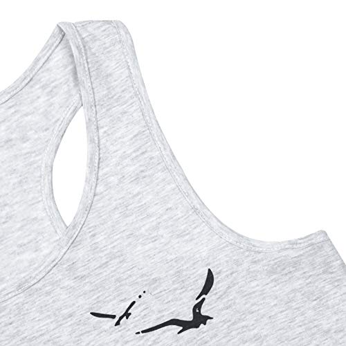 Boats Sailing Graphic Tank Top Women Funny Sleeveless Top Summer Vacation Vest Tee Shirt #TOP3