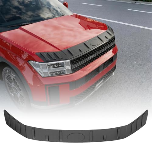 powoq Hood Protector Compatible with 2024-2026 Santa Fe Deflector Upgraded TPE Shield Hood Deflector Replacement for 2024 2025 2026 Santa Fe Accessories