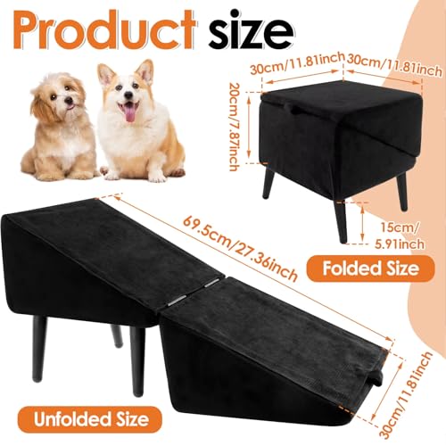 Rampe ottomane pliable pour chiens et chats escalier portable