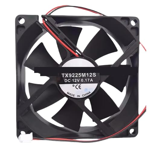 Ventilador de refrigeración TX9225M12S de 12V y 0.17A para equipos electrónicos 2