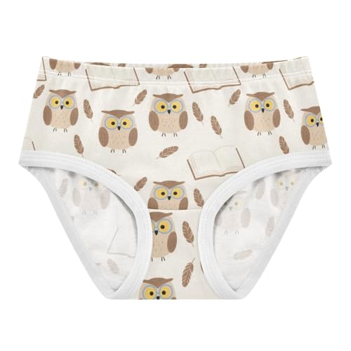 Owl Book Feather Toddler Girls's Underwear 2T 2300672