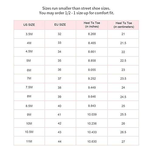 Danzcue Adult Split Sole Canvas Pink Ballet Slipper 4.5 M Us #TOP4