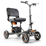SuperHandy Foldable Mobility Scooter for Adults, 350 lb Capacity