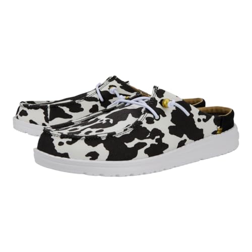 Image of HEYDUDE Women's Wendy Slip Mule Classic | Lightweight Women's Slip-On Shoes | Comfortable & Casual Everyday Footwear