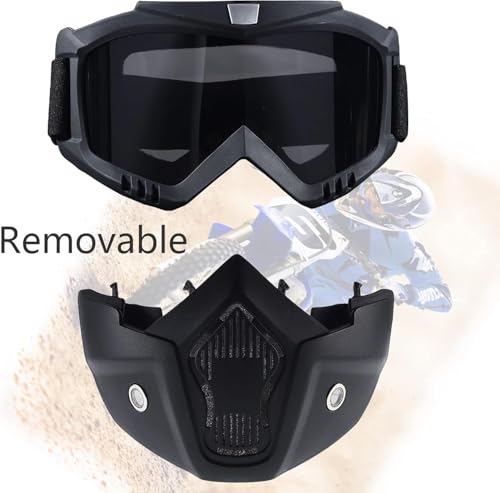 Image of Paintball Mask Anti Fog,Tactical Full Face Mask Ski Mask Goggles Detachable Adjustable,Motorcycle Riding Face Protection