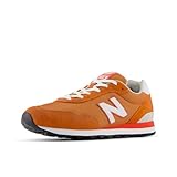 New Balance Men's 515 V3 Sneaker, Alpha Orange/White, 9 X-Wide
