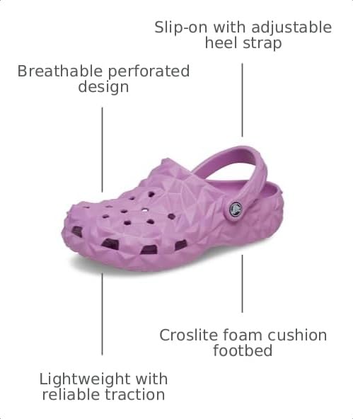 Image of Crocs Unisex Adult Classic Geometric Clog