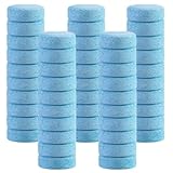 Windshield Washer Tablets, 50PCS Concentrated Effervescent Cleaner for Car & Kitchen Glass Stain Removal