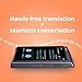 Vasco Translator Q1 | AI Voice Cloning Language Translator Device | 113 Languages | Free Lifetime Internet in Nearly 200 Countries | Mystic Plum