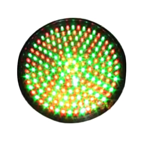 MQDLJSE Señales de tráfico LED industriales de 200 W para peatones, luz de Freno, señales de tráfico para vehículos y peatones, semáforo para Interiores y Exteriores (tamaño: 12 V) (Modelo