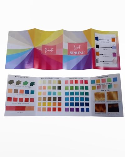 Professionelle Armocromia-Paletten 12+4 - Komplette Untergruppen/Einzelpalette - 3er-Set / Maison Image Academy (LICHTFRÜHLING - 1 PALETTE)