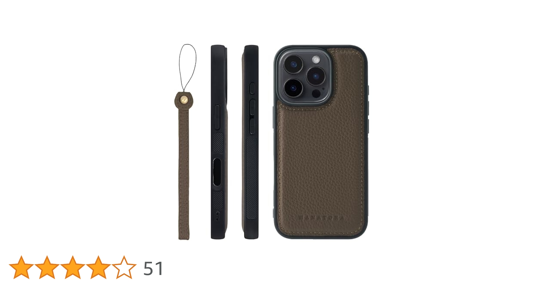 【特価セール】HANATORA iPhone16Pro ケース 本革 耐衝撃 背 Amazon.co.jp: HANATORA 16ProMax 専用ケース 本革 耐衝撃