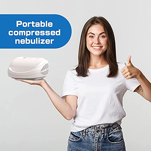 Compressor Nebulizer for Adults and Kids,Home Nebulizer Machine with Complete Set of Accessories,Low Noise Nebulizer 3