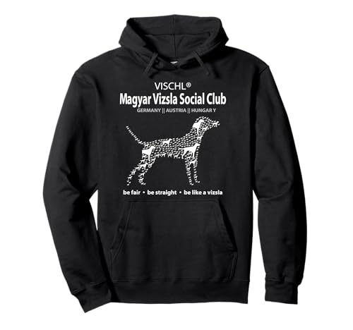 Magyar Vizsla Social Club Pullover Hoodie