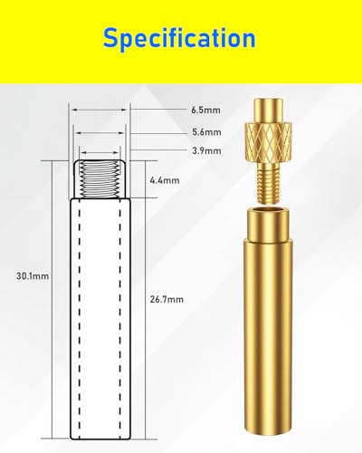 8PCS Heat-Set Insert Soldering Tips M2–M8