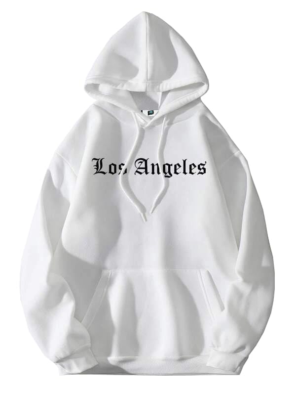 Image of SXV 'Los Angeles' Printed Cool Aesthetic Sweatshirt Hoodie