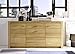 Produktbild FidgetGear Kommode Anrichte Highboard Sideboard Vertiko Hartford Massivholz Asteiche NEU Show One Size