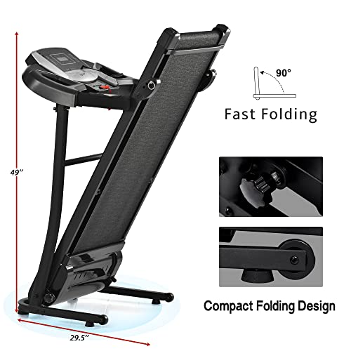 Caminadora Eléctrica Plegable con 3 Niveles de Inclinación miniatura 5