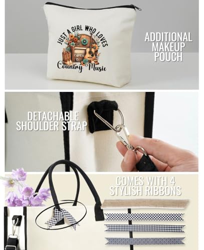 Bolso Tote de Lona InnoBeta para Mujeres miniatura 5
