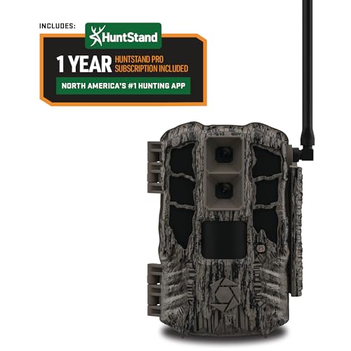 Image of Stealth Cam Spectre 4K Pro Dual-Core Cellular Trail Camera - 56MP Photos - 4K Ultra HD Video w /Audio - AI Detection w /Rack Alert - PIR Zone Control - Dual Image Sensors - 32GB Memory - Command App | Dual-Core Processor with Simultaneous Capture and Upload, Dual Image Sensors Optimized for Day and Night, 40 MP Photos