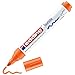 Produktbild edding 4500 Textilmarker - orange - 1 Stift - Rundspitze 2-3 mm - Textilstifte waschmaschinenfest (60 °C) zum Stoff bemalen - Stoffmalstift