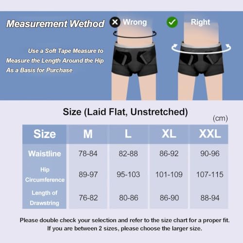Faja hernia inguinal unisex para contención doble o simple en talla Medium 3