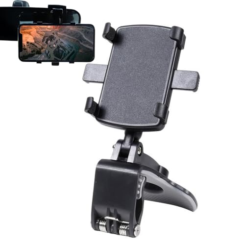 Ghjkldha Auto-Telefonhalterung, Universell für Smartphones, Armaturenbrett-Montage, 360 Grad Drehbar, Robust und Langlebig, Einfache Installation, Sicheres Fahrerlebnis