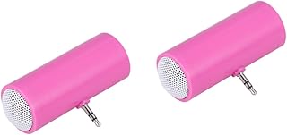 Amosfun 2Pcs Alto-Falantes Alto-Falantes Portáteis Alto-Falante Portátil Pequeno Alto-Falante De Telefone Alto-Falantes Pequenos Mini Alto-Falante Para Tablet Alto-Falante Portátil Para