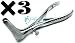 3 Pcs Superior Instruments Killian Nasenspeculum 14cm Blade 50mm Stainless Steel Instruments