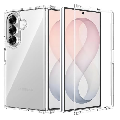 Natbok Coque pour Samsung Galaxy Z Fold 8 Ultra, [Connecteur TPU Pliable et Confortable] Leger Slim PC Dur Protection Housse Le Design Ultra Mince et Léger Etui pour Z Fold 8 Ultra, Transparent