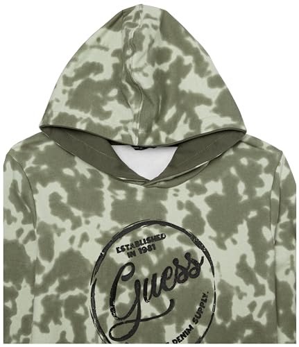 GUESS Boys' Organic Cotton French Terry Hooded Sweatshirt2